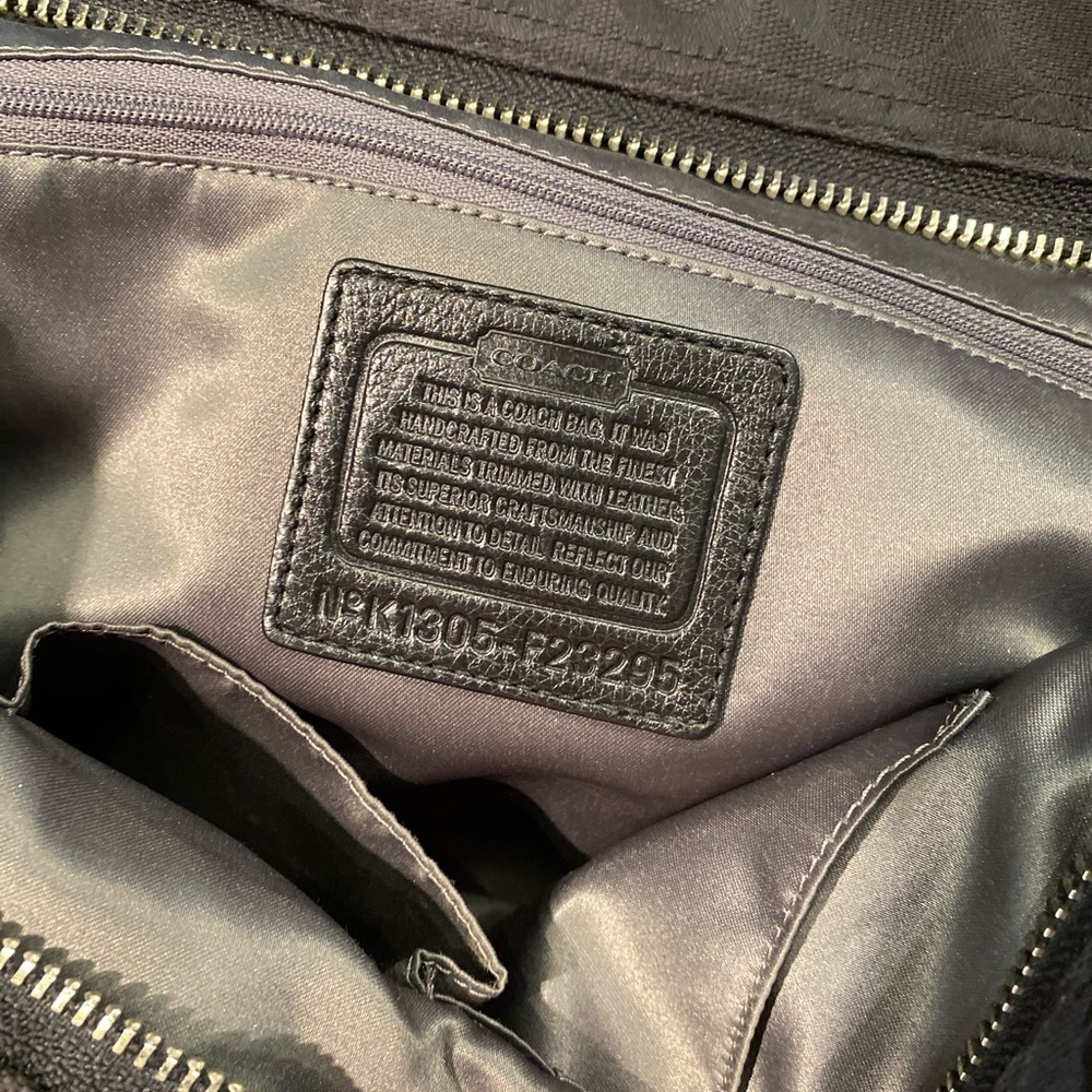 Coach canvas tote - Picture 7 of 7
